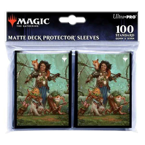 Magic The Gathering: Wilds of Eldraine 100ct Deck Protector Sleeves B