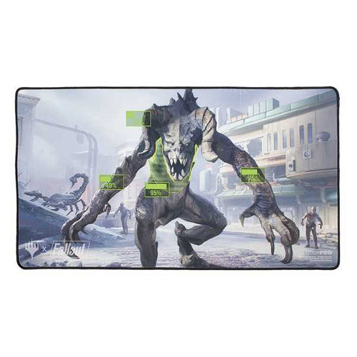 Magic: the Gathering - Universes Beyond Fallout Black Stitched Playmat W