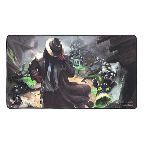 Magic: the Gathering - Universes Beyond Fallout Black Stitched Playmat X