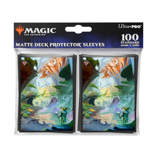 Magic: the Gathering - Bloomburrow 100ct Deck Protector Sleeves Blue