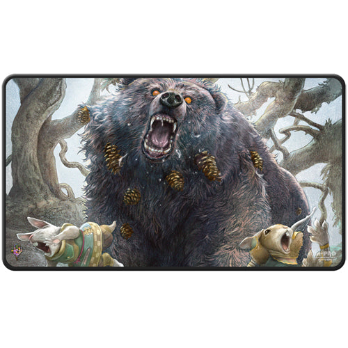 Ultra PRO - Magic: the Gathering - Tapis de Jeu Bordures Cousues Noires Bloomburrow Édition Spéciale Artiste 2
