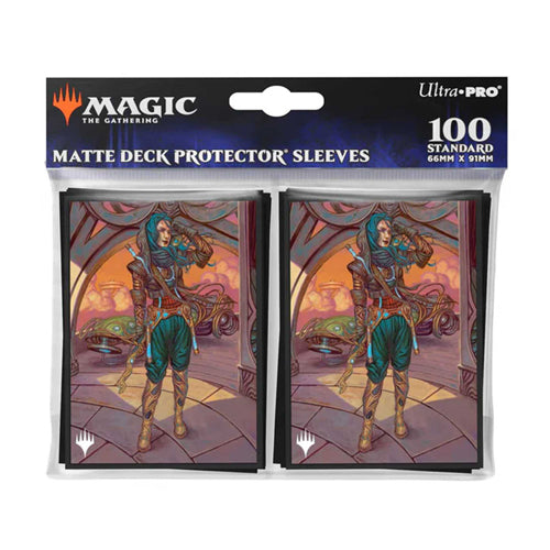 Ultra PRO - Magic: the Gathering - 2025 Multiplanar Race Set Standard Sleeves Borderless Racer 1 (100)