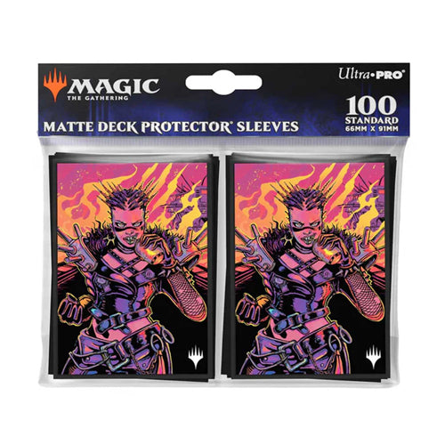 Ultra PRO - Magic: the Gathering - 2025 Multiplanar Race Set Standard Sleeves Borderless Racer 4 (100)