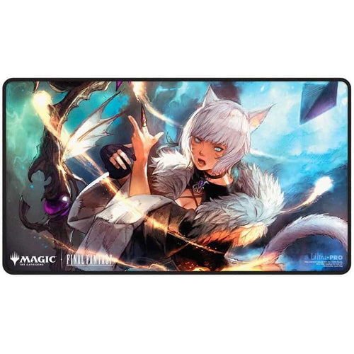 Magic: the Gathering - Final Fantasy Black Stitched Playmat Premium Z