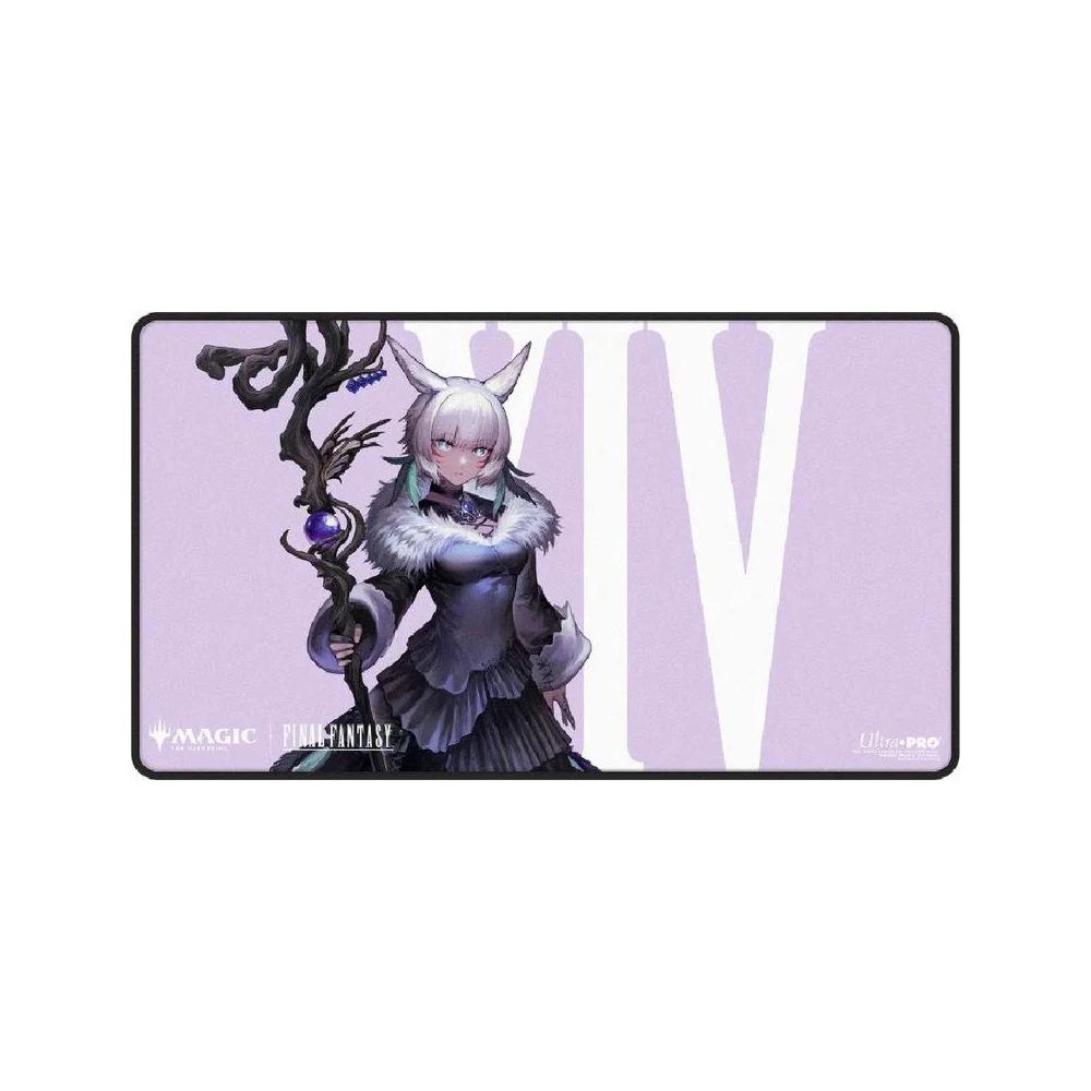 Magic: The Gathering - Final Fantasy Y'shtola, Night's Blessed Black-Stitched Playmat