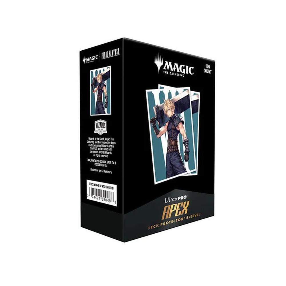 Magic: The Gathering - Final Fantasy Cloud, Ex-Soldier 105ct Apex Deck Protector Sleeves
