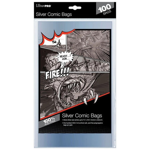 Ultra PRO - Silver Comic Bags (100)