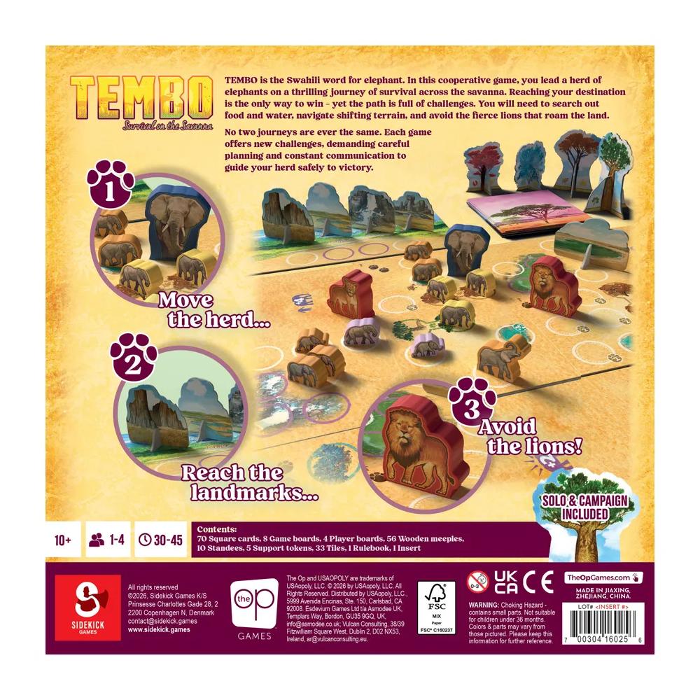 TEMBO: Survival on the Savanna