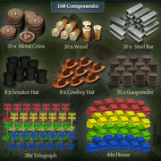 Pacific Rails Incorporated: Deluxe Tokens