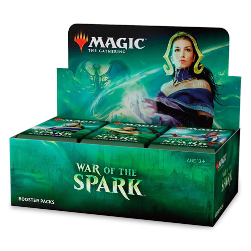mtg booster box giveaway Magic: the Gathering - War of the Spark or simply expanding your Houndour | Dex - Number of Cards:500 backpack