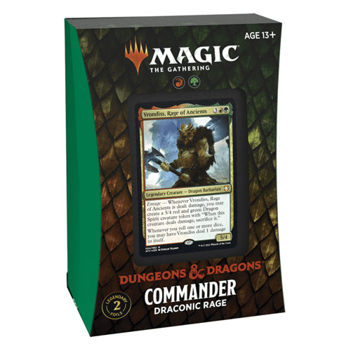 Magic: the Gathering - Adventures in the Forgotten Realms Commander Decks - Draconic Rage