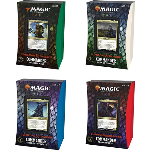 Magic: the Gathering - Adventures in the Forgotten Realms Commander Decks - 4 Set