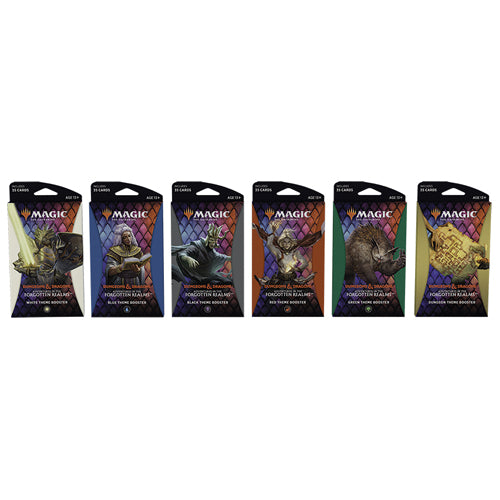 Magic: the Gathering - Adventures in the Forgotten Realms Theme Booster - 6 Set