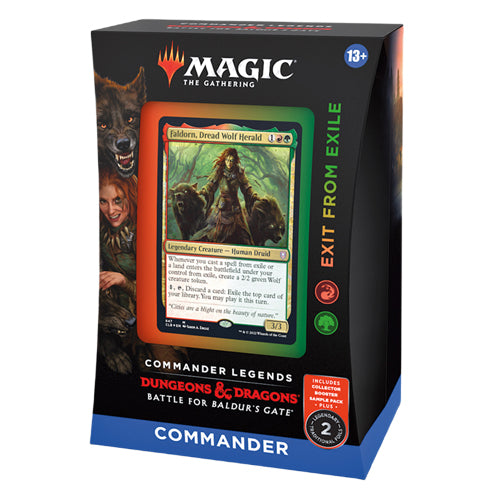 MTG: Commander Legends Baldur's Gate Commander Deck - Exit from Exile