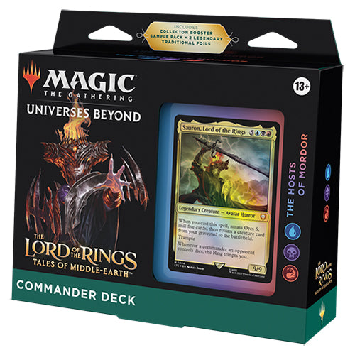 MTG: Lord of the Rings: Tales of Middle-Earth Commander Deck - The hosts Of Mordor
