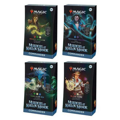 MTG: Murders at Karlov Manor Commander Decks - 4-Set
