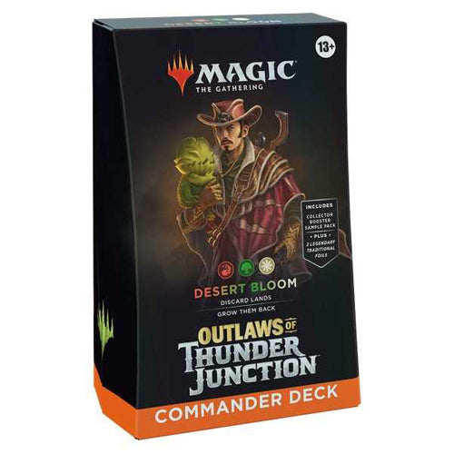 Magic: The Gathering - Outlaws of Thunder Junction - Desert Bloom Commander Deck