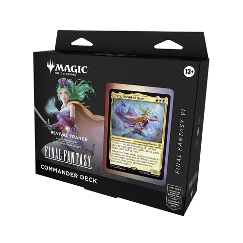 Magic: The Gathering - Final Fantasy Commander Deck - Revival Trance | Zatu Games Magic: The Gathering - Final Fantasy Commander Deck - Revival Trance | Zatu Games