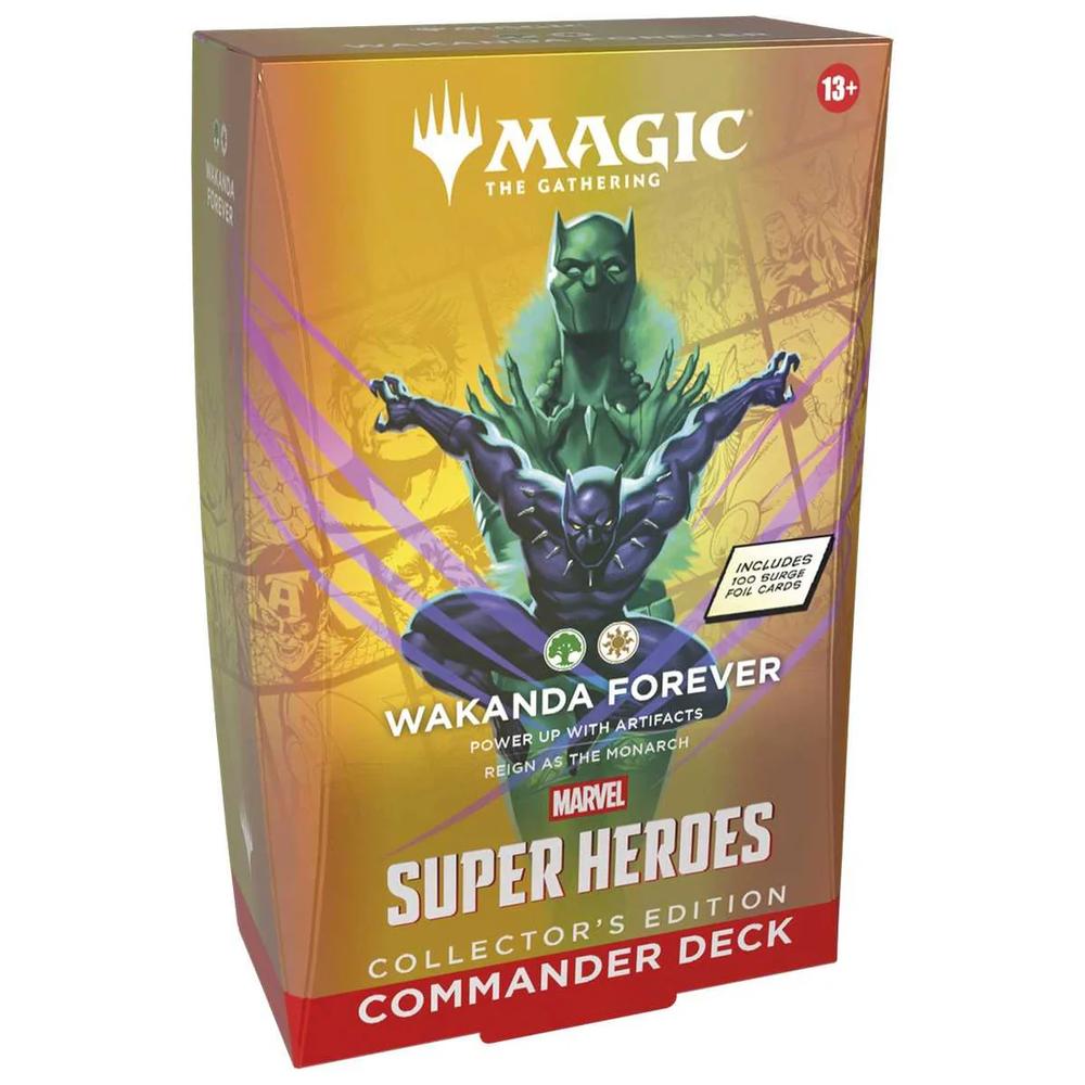 Magic: The Gathering - Marvel Super Heroes Collector Commander Deck - Wakanda Forever