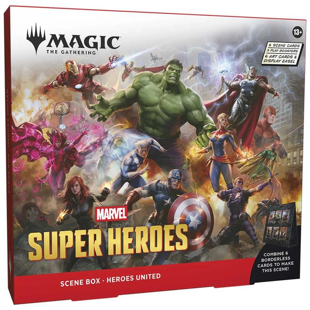 Magic: The Gathering - Marvel Super Heroes Scene Box - Heroes United