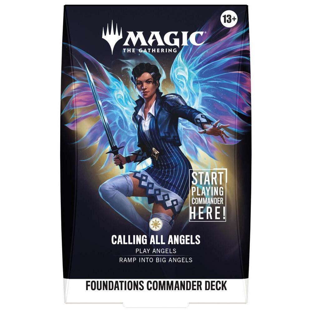 Magic: The Gathering: Foundations Starter Commander Deck - Calling All Angels