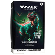 Magic: The Gathering: Foundations Starter Commander Deck - Tramplesaurus Rex
