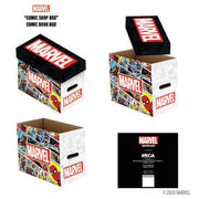 Boîte de rangement pour BD courtes Marvel : Boîte de magasin de BD