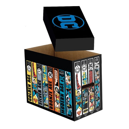 Boîte de rangement de BD courtes DC : Boîte de magasin de BD