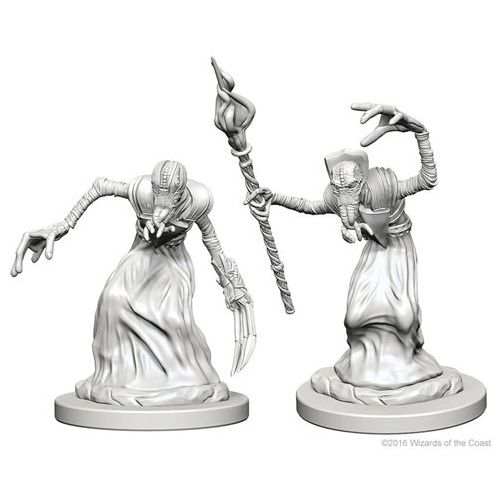 Dungeons &amp; Dragons: Nolzur's Marvelous Unpainted Miniatures: Mindflayers (Wave 1)