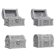 Wizkids Unpainted Miniatures: Chests (Wave 2)
