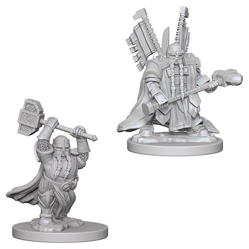 Dungeons & Dragons: Nolzur's Marvelous Unpainted Miniatures: Dwarf Male Paladin (Wave 5)