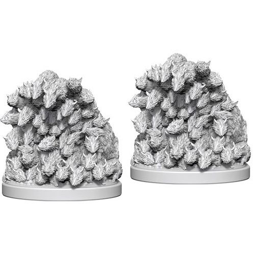 Pathfinder RPG: Deep Cuts Unpainted Miniatures: Swarm Of Rats (Wave 4)