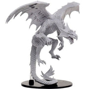 Pathfinder RPG: Battles Deep Cuts Unpainted Miniatures: Gargantuan White Dragon