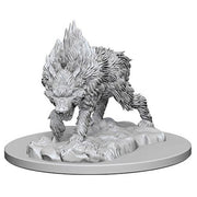 Pathfinder RPG: Deep Cuts Unpainted Miniatures: Dire Wolf (Wave 4)