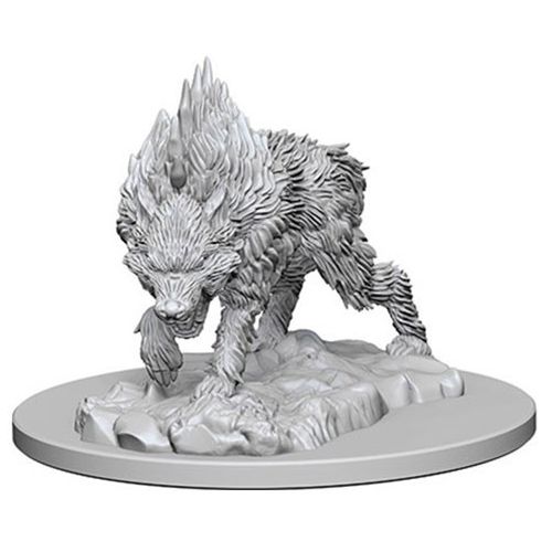 Pathfinder RPG: Deep Cuts Unpainted Miniatures: Dire Wolf (Wave 4)