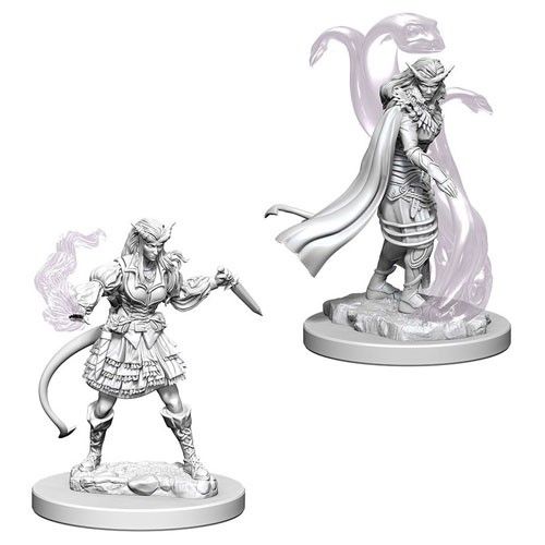 Dungeons & Dragons: Nolzur's Marvelous Unpainted Miniatures: Tiefling Female Sorcerer (Wave 4)