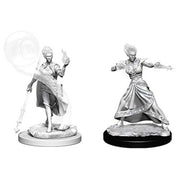 Dungeons & Dragons: Nolzur's Marvelous Unpainted Miniatures: Fire Genasi Female Wizard (Wave 5)