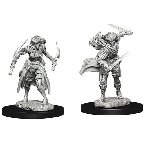 Dungeons & Dragons: Nolzur's Marvelous Unpainted Miniatures: Tiefling Female Rogue (Wave 7)