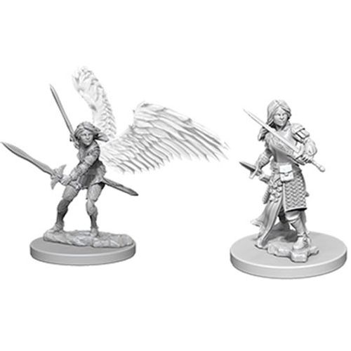 Dungeons & Dragons: Nolzur's Marvelous Unpainted Miniatures: Aasimar Female Paladin (Wave 5)