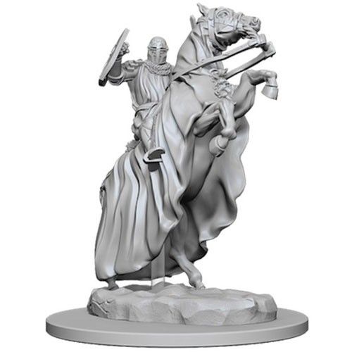 Pathfinder RPG: Deep Cuts Unpainted Miniatures: Knight On Horse (Wave 5)