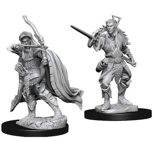 Dungeons & Dragons: Nolzur's Marvelous Unpainted Miniatures: Male Elf Rogue (Wave 7)