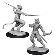 Dungeons & Dragons: Nolzur's Marvelous Unpainted Miniatures: Male Tabaxi Rogue (Wave 7)