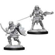 Pathfinder RPG: Battles Deep Cuts Unpainted Miniatures: Female Half-Elf Ranger (Wave 7)