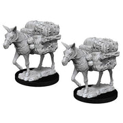 Pathfinder RPG: Deep Cuts Unpainted Miniatures: Pack Mule (Wave 7)