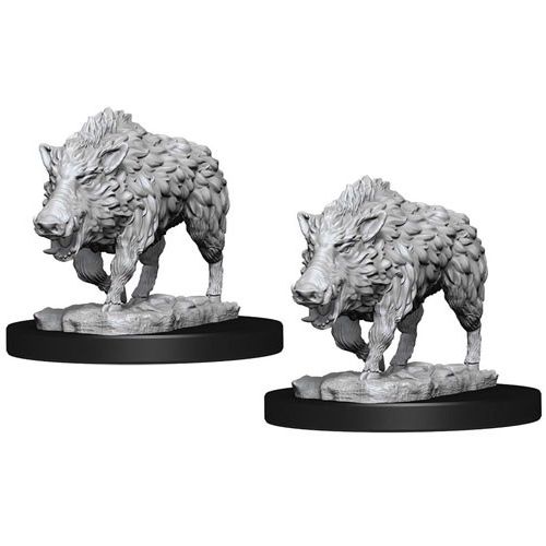 Pathfinder RPG: Deep Cuts Unpainted Miniatures: Wild Boar (Wave 7)