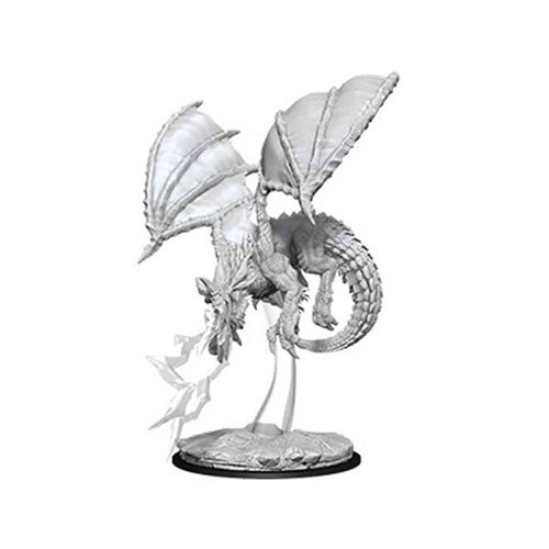 Dungeons & Dragons: Nolzur's Marvelous Unpainted Miniatures: Young Blue Dragon (Wave 8)