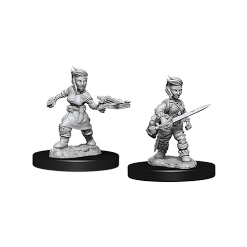 Pathfinder RPG: Deep Cuts Unpainted Miniatures: Female Halfling Rogue (Wave 8)