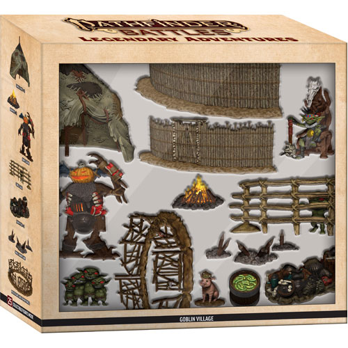 Pathfinder RPG: Legendary Adventures Goblin Village Premium Set Battles