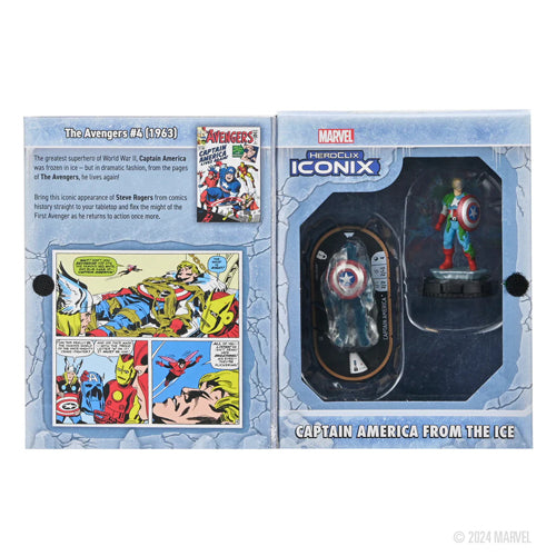 Captain America from the Ice: Marvel HeroClix Iconix