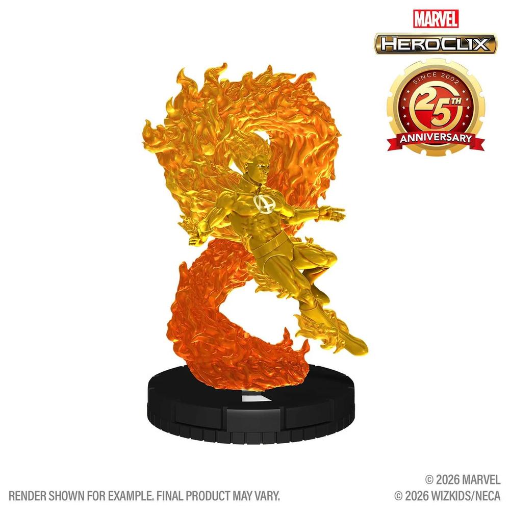 Marvel HeroClix: 25th Anniversary - Human Torch